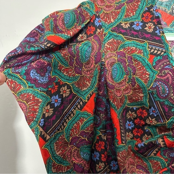 Veronica Beard Simmons Puff Sleeve Silk Blend Top - Picture 12 of 14